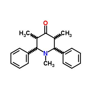 1,3,5-Trimethyl-2,6-diphenyl-piperidin-4-oneStructure,20964-08-3Structure 1,3,5-Trimethyl-2,6-diphenyl-piperidin-4-one Structure,20964-08-3Structure