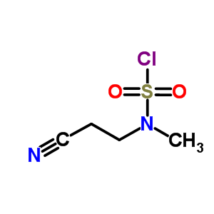Sulfamoyl chloride, N-(2-cyanoethyl)-N-methyl-Structure,209971-18-6Structure Sulfamoyl chloride, N-(2-cyanoethyl)-N-methyl- Structure,209971-18-6Structure