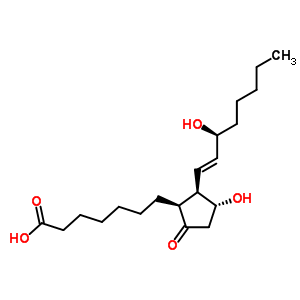 (8Beta,11alpha,13e,15s)-11,15-dihydroxy-9-oxo-prost-13-en-1-oic acidStructure,21003-46-3Structure (8Beta,11alpha,13e,15s)-11,15-dihydroxy-9-oxo-prost-13-en-1-oic acid Structure,21003-46-3Structure