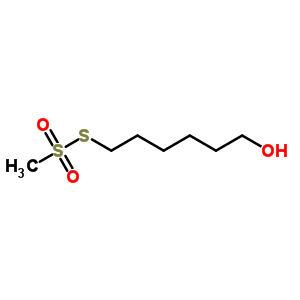 S-(6-hydroxyhexyl) methanesulfonothioateStructure,212261-98-8Structure S-(6-hydroxyhexyl) methanesulfonothioate Structure,212261-98-8Structure