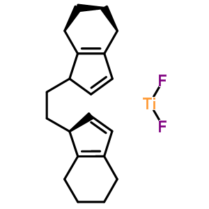 (R,r)-乙烯雙(4,5,6,7-四氫-1-茚基)二氟化鈦(iv)結(jié)構(gòu)式_214361-86-1結(jié)構(gòu)式