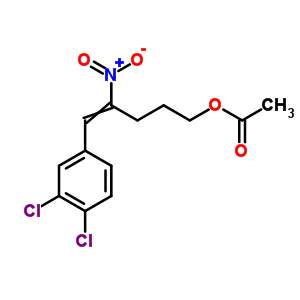 4-Penten-1-ol,5-(3,4-dichlorophenyl)-4-nitro-, 1-acetateStructure,21461-38-1Structure 4-Penten-1-ol,5-(3,4-dichlorophenyl)-4-nitro-, 1-acetate Structure,21461-38-1Structure