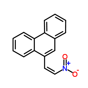 Phenanthrene,9-(2-nitroethenyl)-Structure,21461-45-0Structure Phenanthrene,9-(2-nitroethenyl)- Structure,21461-45-0Structure