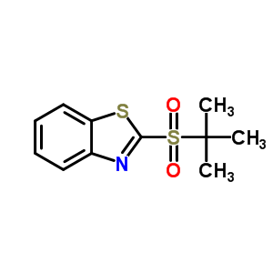 2-Tert-butylsulfonylbenzothiazoleStructure,21554-43-8Structure 2-Tert-butylsulfonylbenzothiazole Structure,21554-43-8Structure