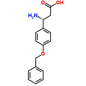 (R)-3-(對芐氧基苯基)-beta-丙氨酸結(jié)構(gòu)式_218608-77-6結(jié)構(gòu)式