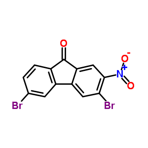 3,6-Dibromo-2-nitro-fluoren-9-oneStructure,21878-85-3Structure 3,6-Dibromo-2-nitro-fluoren-9-one Structure,21878-85-3Structure