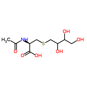 N-acetyl-s-(2,3,4-trihydroxybutyl)-l-cysteineStructure,219965-90-9Structure N-acetyl-s-(2,3,4-trihydroxybutyl)-l-cysteine Structure,219965-90-9Structure