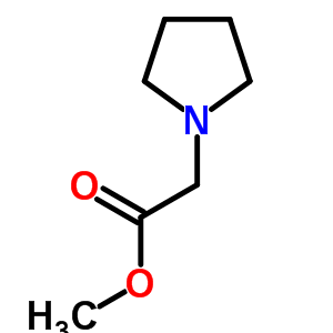 Methyl1-pyrrolidineacetateStructure,22041-18-5Structure Methyl1-pyrrolidineacetate Structure,22041-18-5Structure
