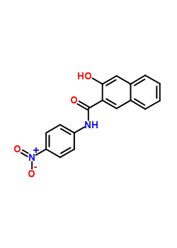 3-Hydroxy-n-(4-nitrophenyl)-2-naphthalenecarboxamideStructure,2208-20-0Structure 3-Hydroxy-n-(4-nitrophenyl)-2-naphthalenecarboxamide Structure,2208-20-0Structure