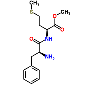 (S,S)-2-(2-氨基-3-苯基-丙?；被?-4-甲基磺?；?丁酸甲酯結(jié)構(gòu)式_22248-60-8結(jié)構(gòu)式