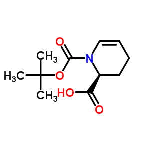 (S)-1-boc-2-哌啶-6-羧酸結構式_222851-92-5結構式