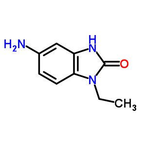 (9ci)-5-氨基-1-乙基-1,3-二氫-2H-苯并咪唑-2-酮結(jié)構(gòu)式_223745-04-8結(jié)構(gòu)式