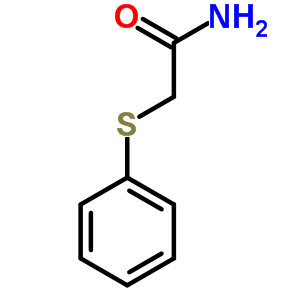 Acetamide,2-(phenylthio)-Structure,22446-20-4Structure Acetamide,2-(phenylthio)- Structure,22446-20-4Structure