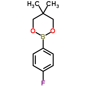 4-氟苯基硼酸新戊二醇酯結(jié)構(gòu)式_225916-39-2結(jié)構(gòu)式