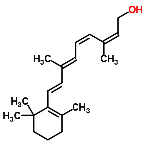 (2E,4Z,6E,8E)-3,7-Dimethyl-9-(2,6,6-Trimethyl-1-Cyclohexenyl)Nona-2,4,6,8-Tetraen-1-OlStructure,22737-96-8Structure (2E,4Z,6E,8E)-3,7-Dimethyl-9-(2,6,6-Trimethyl-1-Cyclohexenyl)Nona-2,4,6,8-Tetraen-1-Ol Structure,22737-96-8Structure
