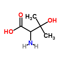 (R,s)-2-amino-3-hydroxy-3-methylbutanoic acidStructure,2280-28-6Structure (R,s)-2-amino-3-hydroxy-3-methylbutanoic acid Structure,2280-28-6Structure