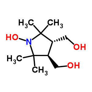 (3R,4R)-3,4-二(羥基甲基)-2,2,5,5-四甲基-1-吡咯烷醇結(jié)構(gòu)式_229621-07-2結(jié)構(gòu)式