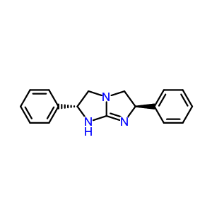 (2R,6r)-2,3,5,6-四氫-2,6-二苯基-1H-咪唑并[1,2-a]咪唑結(jié)構(gòu)式_229978-45-4結(jié)構(gòu)式