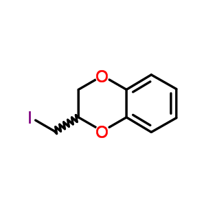 2-(碘甲基)-1,4-苯并二噁雜烷結(jié)構(gòu)式_23785-19-5結(jié)構(gòu)式