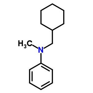 Benzenamine,n-(cyclohexylmethyl)-n-methyl-Structure,23824-51-3Structure Benzenamine,n-(cyclohexylmethyl)-n-methyl- Structure,23824-51-3Structure