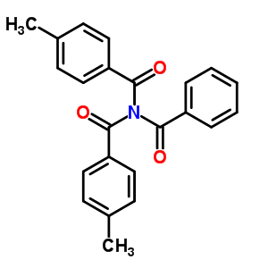 Benzamide,n-benzoyl-4-methyl-n-(4-methylbenzoyl)-Structure,23825-26-5Structure Benzamide,n-benzoyl-4-methyl-n-(4-methylbenzoyl)- Structure,23825-26-5Structure
