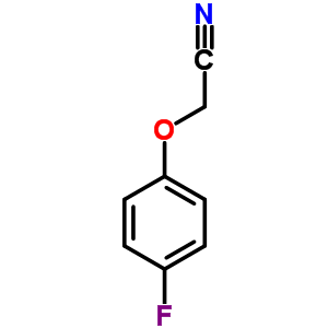2-(4-氟苯氧基)乙腈結(jié)構(gòu)式_24115-20-6結(jié)構(gòu)式