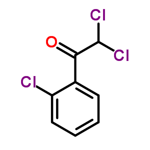 2,2-二氯-1-(2-氯苯基)-乙酮結(jié)構(gòu)式_24123-67-9結(jié)構(gòu)式