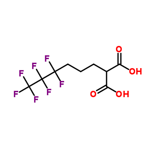 2-(4,4,5,5,6,6,6-Heptafluorohexyl)malonic acidStructure,244022-64-8Structure 2-(4,4,5,5,6,6,6-Heptafluorohexyl)malonic acid Structure,244022-64-8Structure