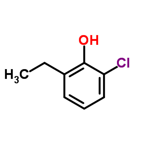 2-氯-6-乙基-苯酚結(jié)構(gòu)式_24539-93-3結(jié)構(gòu)式