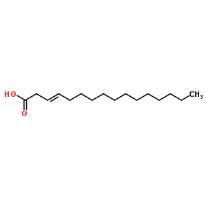 3-Hexadecenoic acidStructure,2457-70-7Structure 3-Hexadecenoic acid Structure,2457-70-7Structure
