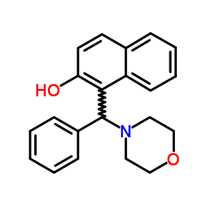 2-Naphthalenol,1-(4-morpholinylphenylmethyl)-Structure,24685-08-3Structure 2-Naphthalenol,1-(4-morpholinylphenylmethyl)- Structure,24685-08-3Structure