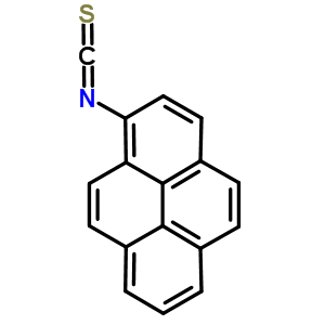1-芘異硫氰酸結(jié)構(gòu)式_24722-90-5結(jié)構(gòu)式