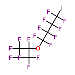1,1,2,2,3,3,4,4-八氟-1-[(1,1,1,2,3,3,3-七氟-2-丙基)氧基]-4-碘丁烷結(jié)構(gòu)式_25080-17-5結(jié)構(gòu)式