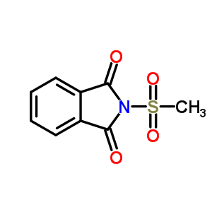 1H-isoindole-1,3(2h)-dione,2-(methylsulfonyl)-Structure,25417-44-1Structure 1H-isoindole-1,3(2h)-dione,2-(methylsulfonyl)- Structure,25417-44-1Structure