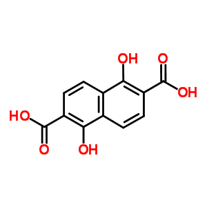 2,6-Naphthalenedicarboxylicacid, 1,5-dihydroxy-Structure,25543-68-4Structure 2,6-Naphthalenedicarboxylicacid, 1,5-dihydroxy- Structure,25543-68-4Structure