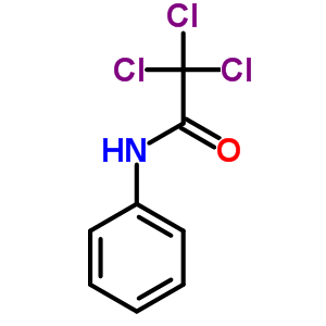 Acetamide,2,2,2-trichloro-n-phenyl-Structure,2563-97-5Structure Acetamide,2,2,2-trichloro-n-phenyl- Structure,2563-97-5Structure