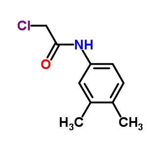 Acetamide,2-chloro-n-(3,4-dimethylphenyl)-Structure,2564-04-7Structure Acetamide,2-chloro-n-(3,4-dimethylphenyl)- Structure,2564-04-7Structure
