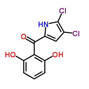 PyoluteorinStructure,25683-07-2Structure Pyoluteorin Structure,25683-07-2Structure
