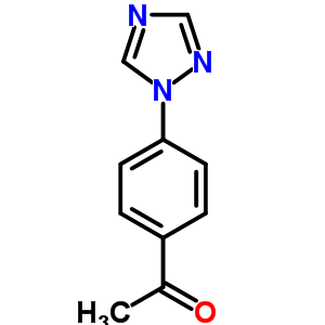 1-[4-(1H-1,2,4-噻唑-1-基)苯基]乙酮結(jié)構(gòu)式_25700-04-3結(jié)構(gòu)式