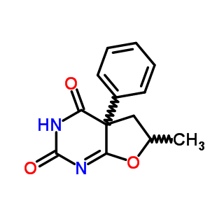 Furo[2,3-d]pyrimidine-2,4(3h,4ah)-dione,5,6-dihydro-6-methyl-4a-phenyl- Structure,25860-54-2Structure