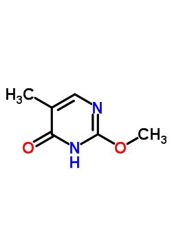 4(1H)-pyrimidinone, 2-methoxy-5-methyl-(9ci)Structure,25902-91-4Structure 4(1H)-pyrimidinone, 2-methoxy-5-methyl-(9ci) Structure,25902-91-4Structure