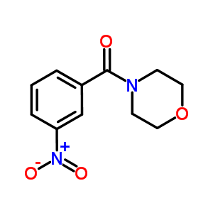 Methanone,4-morpholinyl(3-nitrophenyl)-Structure,26162-90-3Structure Methanone,4-morpholinyl(3-nitrophenyl)- Structure,26162-90-3Structure