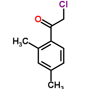 (9ci)-2-氯-1-(2,4-二甲基苯基)-乙酮結(jié)構(gòu)式_2623-45-2結(jié)構(gòu)式
