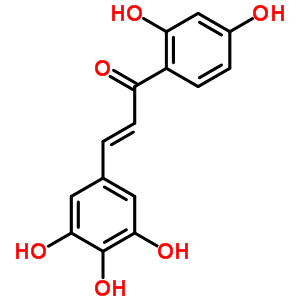 2,3,4,4,5-五羥基查耳酮結(jié)構(gòu)式_2679-65-4結(jié)構(gòu)式