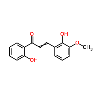 2-Propen-1-one,3-(2-hydroxy-3-methoxyphenyl)-1-(2-hydroxyphenyl)-Structure,2718-28-7Structure 2-Propen-1-one,3-(2-hydroxy-3-methoxyphenyl)-1-(2-hydroxyphenyl)- Structure,2718-28-7Structure