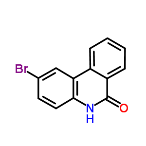 2-溴菲啶酮結構式_27353-48-6結構式