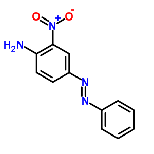 Benzenamine,2-nitro-4-(2-phenyldiazenyl)-Structure,2756-75-4Structure Benzenamine,2-nitro-4-(2-phenyldiazenyl)- Structure,2756-75-4Structure