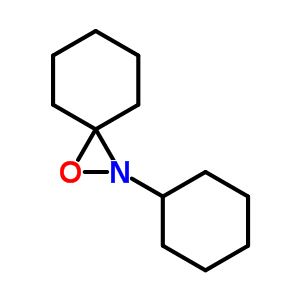 2-環(huán)己基-1-噁-2-氮雜螺[2.5]辛烷結(jié)構(gòu)式_2763-78-2結(jié)構(gòu)式