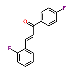 2-Propen-1-one,3-(2-fluorophenyl)-1-(4-fluorophenyl)-Structure,2805-55-2Structure 2-Propen-1-one,3-(2-fluorophenyl)-1-(4-fluorophenyl)- Structure,2805-55-2Structure