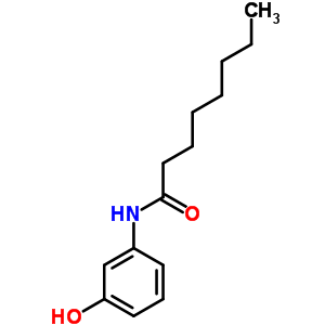 Octanamide,n-(3-hydroxyphenyl)-Structure,28122-53-4Structure Octanamide,n-(3-hydroxyphenyl)- Structure,28122-53-4Structure